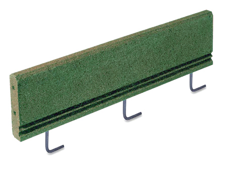Wegeinfassung mit Bodenanker grün