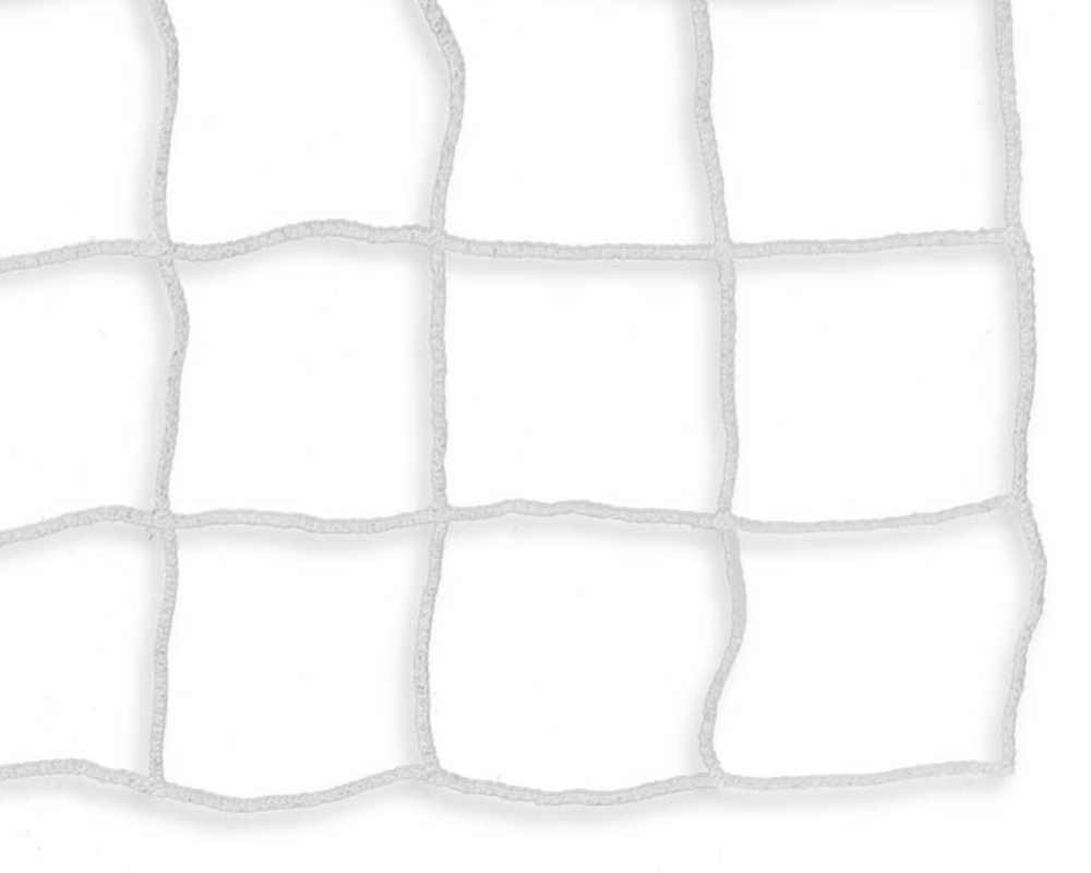 Schutznetz weiss, Maschenweite 100mm, Materialstärke 5mm