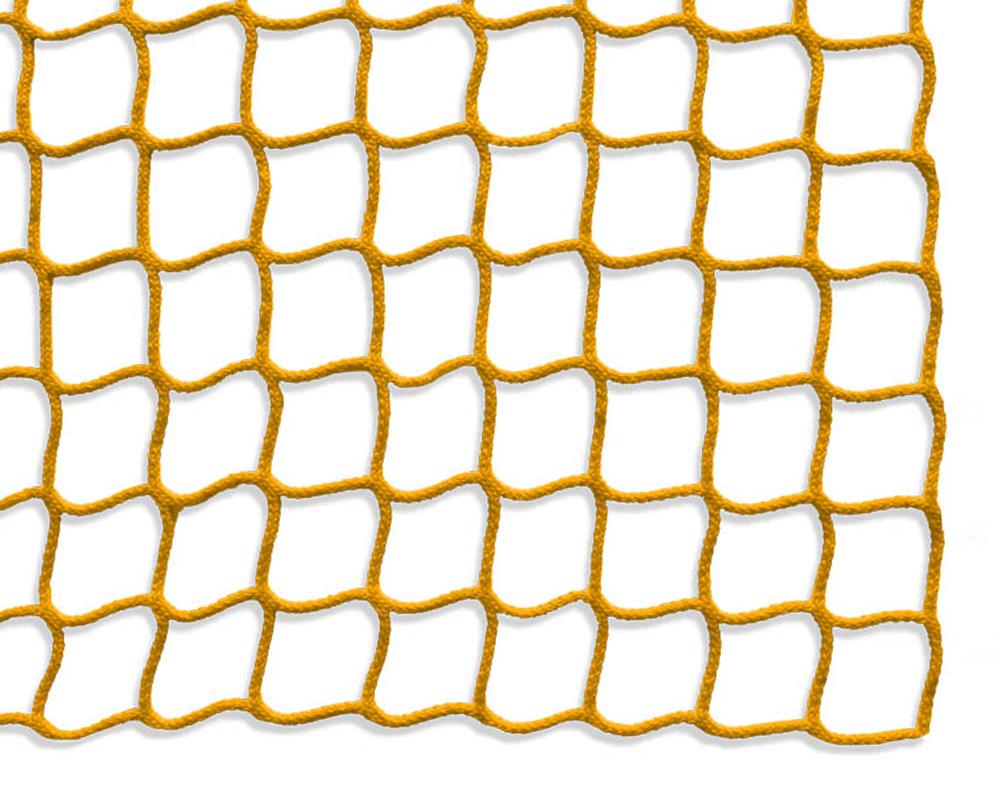 Safety net mesh size 45 mm, Material thickness 4 mm, yellow
