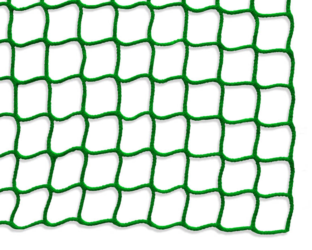 Safety net mesh size 45 mm, Material thickness 3 mm, green