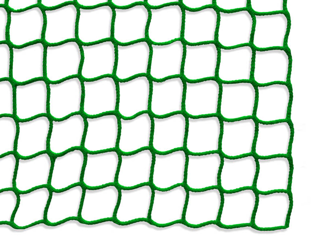 Safety net mesh size 45 mm, Material thickness 4 mm, green