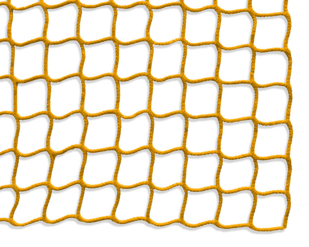 Safety net mesh size 45 mm, Material thickness 3 mm, yellow
