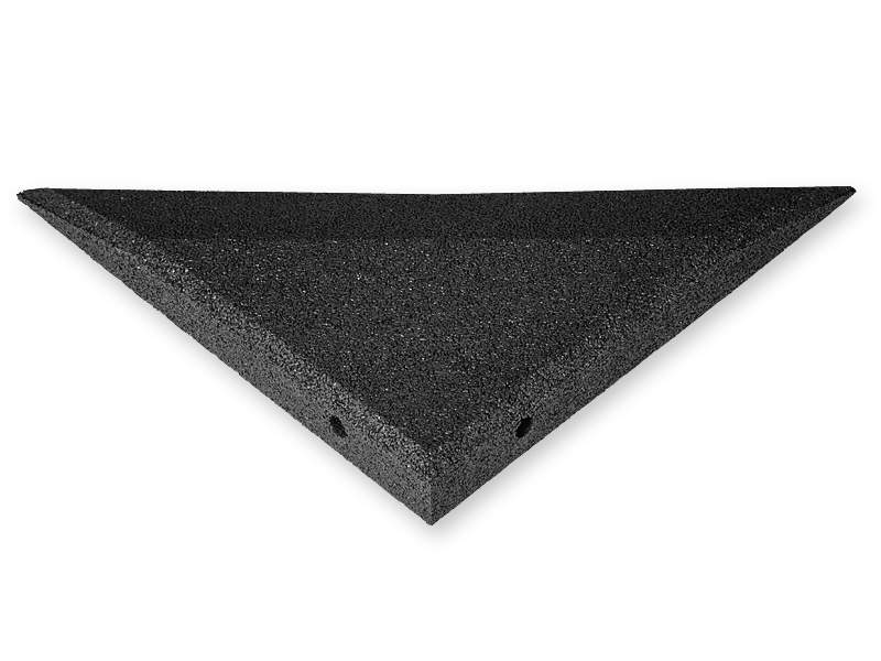 Sandkastenwinkel-Ecke  Schwarz