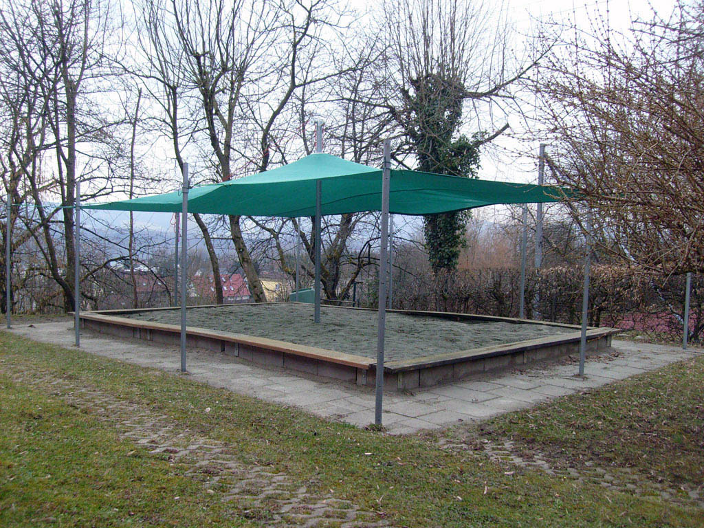 Sonnensegel 2 in 1 Abdeckung + Sonnenschutz grün