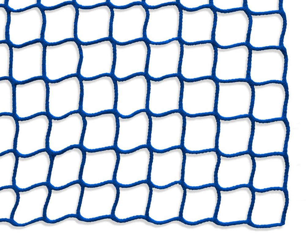 Safety net mesh size 45 mm, Material thickness 4 mm, blue