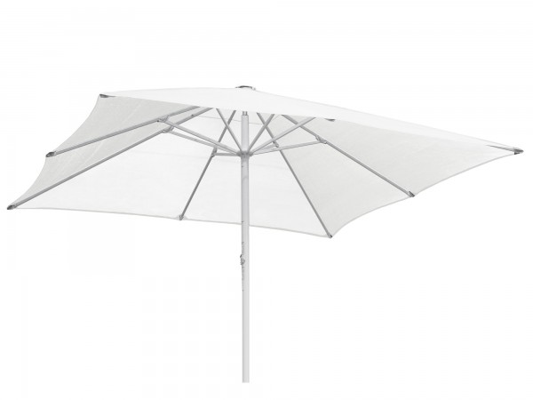  ROFI Klima Pro Comfort parasol, square 300 x 300 cm, standpipe Ø 76 mm, white