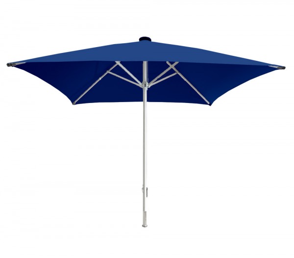 Facil square parasol 600 x 600 cm, blue, standpipe diameter 90 mm